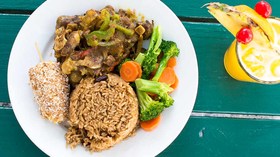 Coconut Grove curried oxtail, Providenciales, Turks and Caicos Islands